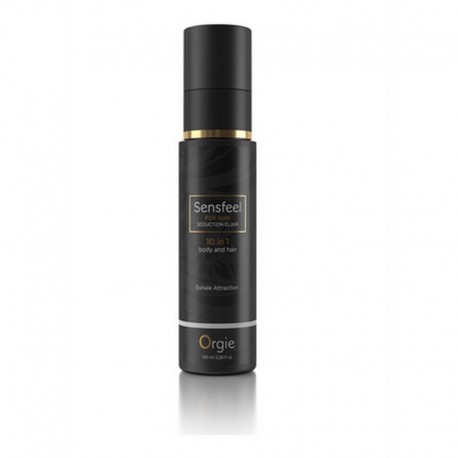 LOÇÃO PARA CORPO E CABELO COM FEROMONAS SENSFEEL FOR MEN 100ML ORGIE
