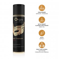 ÓLEO DE MASSAGEM SEXY THERAPY AMOR 200ML ORGIE