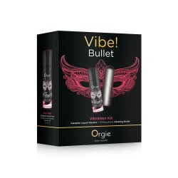 KIT VIBRATÓRIO VIBE! BULLET ORGIE 15ML