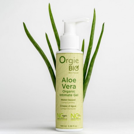 GEL LUBRIFICANTE À BASE DE ÁGUA BIO ALOE VERA 100ML ORGIE