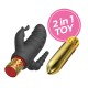ROMANOV VIBRADOR CLÁSSICO COM MANGA DE SILICONE AMOVÍVEL CRUSHIOUS