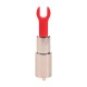 VIBRADOR COM 4 ACESSÓRIOS ANGEL LIPSTICK ROSA LOVELINE