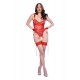 BODY COM ALGEMAS CR-4881 VERMELHO CHILIROSE