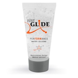 GEL LUBRIFICANTE HÍBRIDO PERFORMANCE 20 ML  JUST GLDE