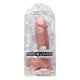 DILDO REALISTA FULVIO PINK 31 CM MADE IN ITALY