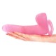 TRANSPARENT PINK COSTANZO DILDO