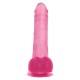 TRANSPARENT PINK COSTANZO DILDO