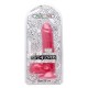 TRANSPARENT PINK COSTANZO DILDO