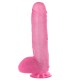 DILDO REALISTA BRUTO ROSA MADE IN ITALY 