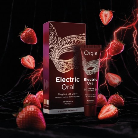 BATOM COM EFEITO FORMIGUEIRO ELECTRIC ORAL TINGLING LIP GLOSS 10ML ORGIE