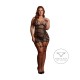 LOLA - STRAPPY SET DRESS - QUEEN SIZE - BLACK