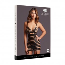 LOLA - STRAPPY SET DRESS - ONE SIZE - BLACK
