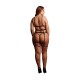 LOLA - STRAPPY SET - QUEEN SIZE - BLACK