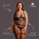 LOLA - STRAPPY SET - QUEEN SIZE - BLACK