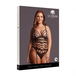 LOLA - STRAPPY SET - QUEEN SIZE - BLACK