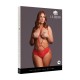 ARNÊS CORPORAL STUPID CUPID HEART TAMANHO QUEEN VERMELHO LE DÉSIR