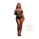 OLYMPIA - BABYDOLL - QUEEN SIZE - BLACK