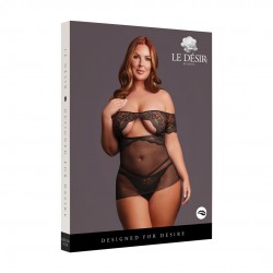 OLYMPIA - BABYDOLL - QUEEN SIZE - BLACK