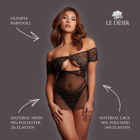 CAMISA DE NOITE OLYMPIA LE DÉSIR 