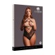 OLYMPIA - CROTCHLESS BODY - QUEEN SIZE - BLACK