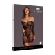 MATILDA - LACE MINI DRESS - ONE SIZE - BLACK
