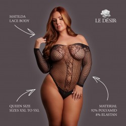 MATILDA - LACE BODY - QUEEN SIZE