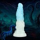 DILDO MONSTER EM SILICONE VEIN MASTER BRANCO/AZUL OUCH!