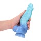DILDO MONSTER EM SILICONE DEEP SEA HYDRA AZUL OUCH!