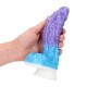 DILDO MONSTER EM SILICONE GALACTIC HYDRA ROXO/AZUL OUCH!