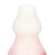 SPACE NIGHT FIEND - SILICONE DILDO - RED/WHITE