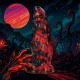 HELL NIGHT FIEND - SILICONE DILDO - RED/BLACK