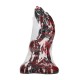 DILDO MONSTER EM SILICONE HELL INVADER VERMELHO/PRETO OUCH!