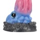 KRAKEN'S LICK - SILICONE DILDO - BLUE/RED