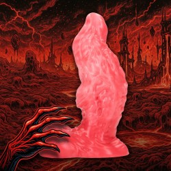 DILDO MONSTER EM SILICONE HELL RAVAGER VERMELHO OUCH!