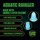 AQUATIC RAVAGER - SILICONE DILDO - BLUE