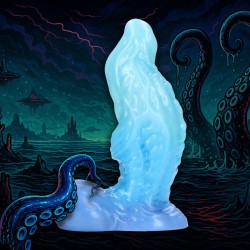 DILDO MONSTER EM SILICONE AQUATIC RAVAGER AZUL OUCH!