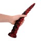 TIRA SNAKE ANAL INFERNAL TENTACLE DEMON 14.8 /37.5 CM VERMELHO/PRETO OUCH!