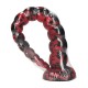 TIRA SNAKE ANAL INFERNAL TENTACLE DEMON 14.8 /37.5 CM VERMELHO/PRETO OUCH!