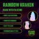 PLUG ANAL MONSTER EM SILICONE RAINBOW KRAKEN RAINBOW OUCH!