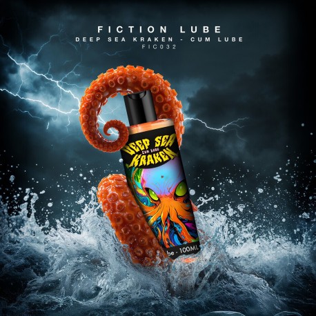 LUBRIFICANTE À BASE DE ÁGUA DEEP SEA KRAKEN CUM LUBE 3.4 FL OZ /100 ML OUCH!