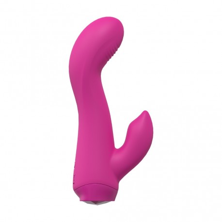 VIBRADOR MINI CURVED ROSA LOVELINE 
