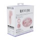 DREAMSICLE - COMPACT AIRTAP VIBRATOR WITH TWO HEAD ATTACHMENTS - PINK