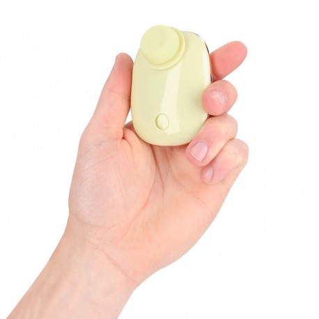 ESTIMULADOR AIRTAP COMPACTO COM ACESSÓRIOS DREAMSICLE AMARELO LOVELINE 