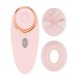 AURIE - AIRTAP VIBRATOR WITH TWO HEAD ATTACHMENTS - PINK