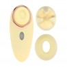 ESTIMULADOR AIRTAP COM ACESSÓRIOS AURIE AMARELO LOVELINE 