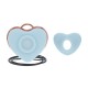 LUVIE - HEART-SHAPED AIRTAP VIBRATOR - BLUE