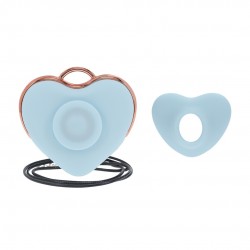 ESTIMULADOR AIRTAP HEART-SHAPED LUVIE AZUL LOVELINE