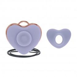 ESTIMULADOR AIRTAP HEART-SHAPED LUVIE LAVENDER LOVELINE