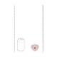 ESTIMULADOR AIRTAP HEART-SHAPED LUVIE ROSA LOVELINE