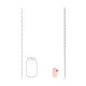 VIBRADOR AIRTAP BUDSIE EARBUD-SHAPED ROSA LOVELINE